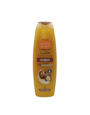 NATURAL HONEY GEL DUS 650ML ARGAN 